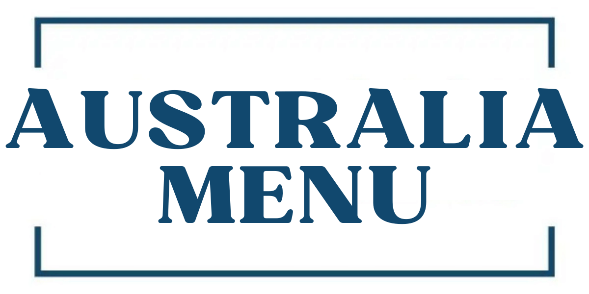 AUSTRALIA MENU